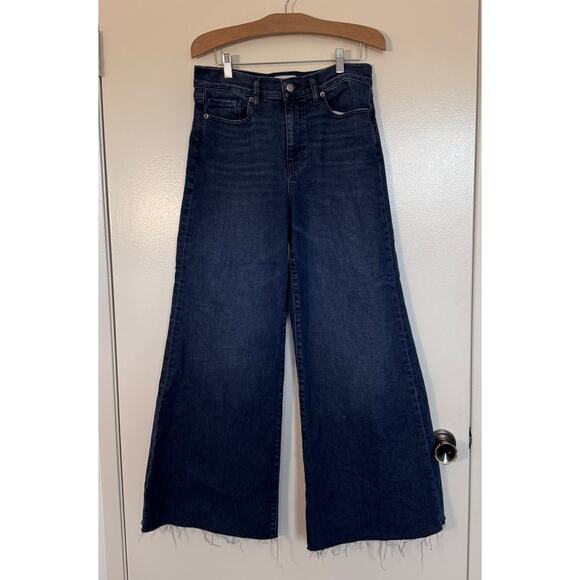FRAME Le Crop Palazzo Jeans in Crafty Size 29 - Picture 2 of 5